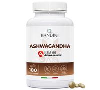 Bandini® Ashwagandha 180 Compresse KSM-66® Vegan - Integratore Naturale