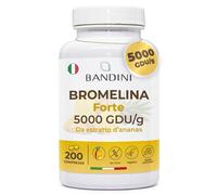 Bandini® Bromelina 200 Compresse 5000 GDU/g | Forte Drenante gastroresistente