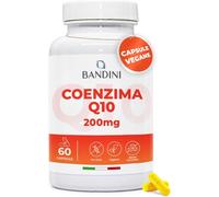 Bandini® Coenzima Q10, 60 Capsule, CoQ10 Ubiquinone con Alta Biodisponibilità
