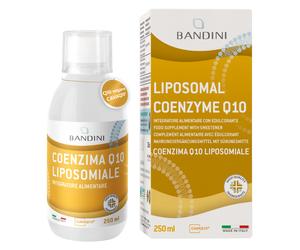 Bandini® Coenzima Q10 Liposomiale Liquido 250 mL, 200 mg CoQ10 Ubiquinone no OGM
