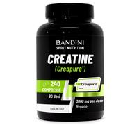 Bandini® CREAPURE® 240 Compresse Creatina | Vegan, Sport, Pre Workout