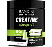 Bandini® CREAPURE® 300g Creatina Polvere | Pura, Monoidrata, Con Dosatore