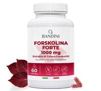 Bandini® Forskolina Forte 1000mg Vegan, 60 Capsule, Vegan et Keto