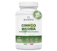 Bandini® Ginkgo Biloba 365 Compresse | con Ginseng Siberiano 6600mg | 1 Anno