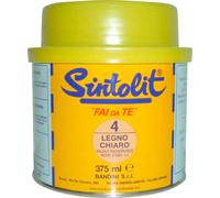 Fraschetti Stucco per legno Sintolit Chiaro e Scuro 0,700 kg / 375 ml