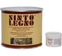 Bandini Pharma Stucco per legno Sintolegno bicomponente forte tenuta – Chiaro 750 ml