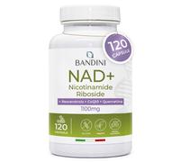 Bandini® NAD+ Liposomiale 120 Capsule | Anti-Age, Energia Cellulare, No OGM