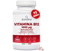 Bandini® Vitamina B12 365 Vegan Metilcobalamina 1000 µg Integratore Vit B 12 €16