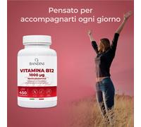 Bandini® Vitamina B12 450 Vegan Metilcobalamina 1000 µg Integratore Vit B 12 €18