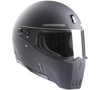 Bandit Alien II Casco da moto, nero opaco, Taglia XL (61/62)