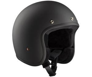 Bandit ECE Jet 2 Black Matt Casco Jet, nero, taglia M per maschi