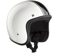 Bandit ECE Jet Classic Casco Jet, nero-bianco, taglia L per maschi