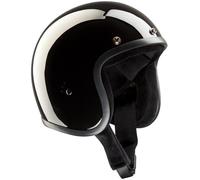 Bandit Jet Black Casco Jet, nero, taglia 2XL per maschi