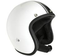 Bandit Jet Classic Casco Jet, nero-bianco, taglia L per maschi