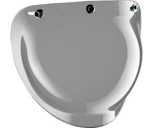 Bandit Visiera A bolle per Jet Helmet, grigio per maschi