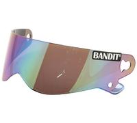 Bandit X2 Visiera, Iridio Arcobaleno, Taglia unica