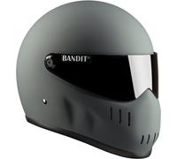 Bandit XXR Casco da moto, Grigio opaco, Taglia XXL (63/64)