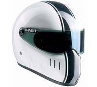 Bandit XXR Classic Casco da moto, bianco/nero, Taglia S (55/56)