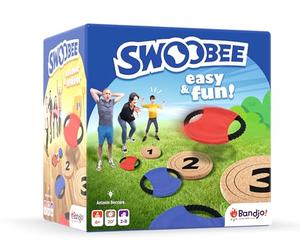Bandjo Swoobee - Gioco d'atmosfera - Gioco di abilità - per esterni e interni, facile e leggero da trasportare, ideale per divertirsi tra amici o familiari, da 2 a 8 giocatori, a partire da 6 anni.