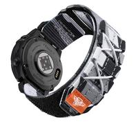 Bandletic 22mm Cinturino Compatibile con Garmin Fenix 6 Pro/6/Fenix 7/7 pro/Fenix 8/E/Fenix 5/5 pro,Resistente Tattico QuickFit Nylon Sport Cinturino per Instinct 3/2/Epix 2 Pro/Forerunner 945/965/955