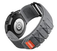 Bandletic Cinturino da 22 mm, compatibile con Samsung Galaxy Watch 3 45 mm/Huawei GT4/GT3/GT2 46 mm, cinturino di ricambio sportivo in nylon per Galaxy Watch 46 mm/Garmin Venu 3/2 Men Women, grigio
