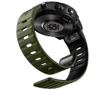 Bandletic Compatibile con cinturini Garmin Instinct Watch - Cinturino magnetico in silicone robusto sportivo Quick Fit 22 mm per Fenix E/8/7/6/5/Forerunner 965/955/945/935/745/Epix 2/Approach S70/S62