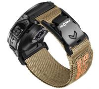 Bandletic Compatibile con cinturini per orologio Garmin Instinct - Cinturino robusto da 22mm Quick Fit con fibbia magnetica Fidlock V per Fenix 8 47mm/7 6 Pro/5/5 Plus/Forerunner 965/945/Approach S62