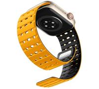 Bandletic Compatibile con Cinturino Apple Watch 42mm/41mm/40mm/38mm | Magnetico Morbido Traspirante Silicone Sport Banda per iWatch Series 11 10 9 8 7 SE 6 5 4 3 2 1 per Donne Uomini