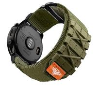 Bandletic Compatibile con Garmin Fenix 8 51 mm/Fenix 6X Pro/6X/7X/7X Pro/5X/5X Plus/3 HR, cinturino sportivo tattico in nylon robusto da 26 mm per Instinct 2X Solar/3 50 mm/Epix Pro/Enduro/Quatix