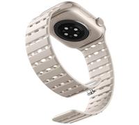 Bandletic Magnetico Cinturino Compatibile con Cinturino Apple Watch 42mm(Series 10) 40mm 41mm 38mm, Morbido Silicone Sport Banda per iWatch Ultra Series 10 9 8 7 6 5 4 3 2 1 SE per Donne, Galassia