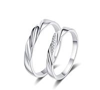 Banemi Anelli in argento Boho, anelli di bigiotteria onde, set di gioielli in argento 925