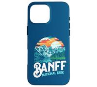 Banff National Park Lake Louise Canada Vintage Graphic Custodia per iPhone 16 Pro Max
