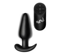 Bang! BANG! - Plug Anale Vibrante con Telecomando -Nero