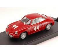 Bang BG7217 ALFA ROMEO GIULIETTA SZ N.44 RETIRED TARGA FLORIO 1960 KIM PEDRETTI