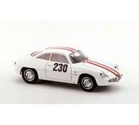 Bang BG7218 ALFA ROMEO GIULIETTA SZ N.230 FRIBURGO-SCHAUINSLAND 1962 (HILLCLIMB)