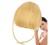 Bang Clip In Hair Extensions - Removable Fake Fringe Hairpiece | Real Texture Front Bangs Extension, Easy Fit Styling Tool, Soft Natural Finish | Stylish In For Girls, Fashion Events, Everyd