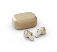 Bang & Olufsen Beoplay EX - Auricolari Premium Bluetooth Wireless con Cancellazione del Rumore e 6 Microfoni, Batteria di 28 Ore, Auricolari Impermeabili per Lavoro, Sport e Gioco - Oro Tone