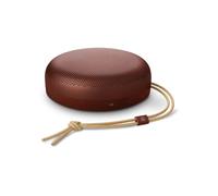 Bang & Olufsen Beosound A1 (3a generazione), Altoparlante Bluetooth wireless compatto, impermeabile (IP67), certificato C2C, fino a 24 ore di riproduzione, 3 microfoni per chiamate chiare-Rustic Red