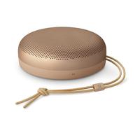 Bang & Olufsen Beosound A1 (3a generazione) - Altoparlante Bluetooth wireless compatto, impermeabile (IP67), certificato C2C, fino a 24 ore di riproduzione, 3 microfoni per chiamate chiare-Honey Tone