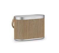 Bang & Olufsen Beosound A5 - Altoparlante portatile Suono potente Modulare Bluetooth e WiFi per la Casa o all’Aperto con Ricarica Wireless Integrata - Oak