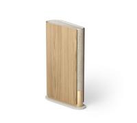 Bang & Olufsen Beosound Emerge - Altoparlante da libreria compatto, Wi-Fi e Bluetooth, dal suono ultra profondo e dal design sottile e circolare, certificato Cradle to Cradle - Oro Tone