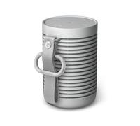 Bang & Olufsen Beosound Explore - Altoparlante Bluetooth Portatile Wireless di Fascia Alta per Esterni, Casa e Viaggi, Altoparlante Impermeabile con Autonomia Fino a 27 Ore - Grigio Nebbia