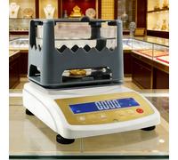 BANGBANGJI Rilevatore di purezza dell'oro, densimetro per Solidi, con densimetro per Solidi ad Alta precisione Gravimetro, Che Offre Risultati accurati per Oro, Argento, Platino MDJ300K