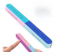 Bangbobi 7 Pezzi Lima lucidante Colorata per Unghie, Buffer multidimensionale per Unghie, Lima lucidante Multifunzionale per Unghie, Lime per Unghie Naturali