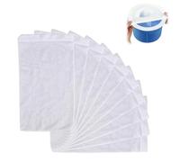 Bangbobi Calzini Skimmer da 20 Pezzi per Piscina, Skimmer Net Fine Filter Stocking, Accessori riutilizzabili per Piscina, Filtraggio fine per Filtro Skimmer