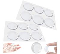 Bangbobi Fermaporta Muro Adesivo 12 Pezzi Silicone Trasparente Protezione Maniglia