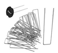 Bangbobi Picchetti da Terra, Ganci per Tende, Chiodi per Tende, picchetti da Campeggio, picchetti per Tende Resistenti alle tempeste (55 Pezzi)