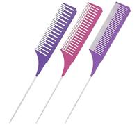 Bangbobi - Set da 3 Pettini per Sfumature Professionali per Meches, Highlights & Colorazione - Include 3 Misure (25,5 x 10 cm)