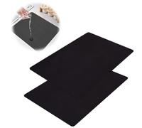 Bangbobi tappetino scolapiatti nero - Tappetino scolapiatti assorbente e assorbente per macchina del caffè, lavandino, bagno e cucina, ideale come tappetino scolapiatti piccolo e pratico