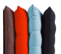 BangDon, cuscino per sedia a sdraio di colore solido, per giardino, morbido e confortevole, cuscino per sdraio con corda di legame per giardino, esterno/interno/divano/tatami/poltrona a dondolo (Blu